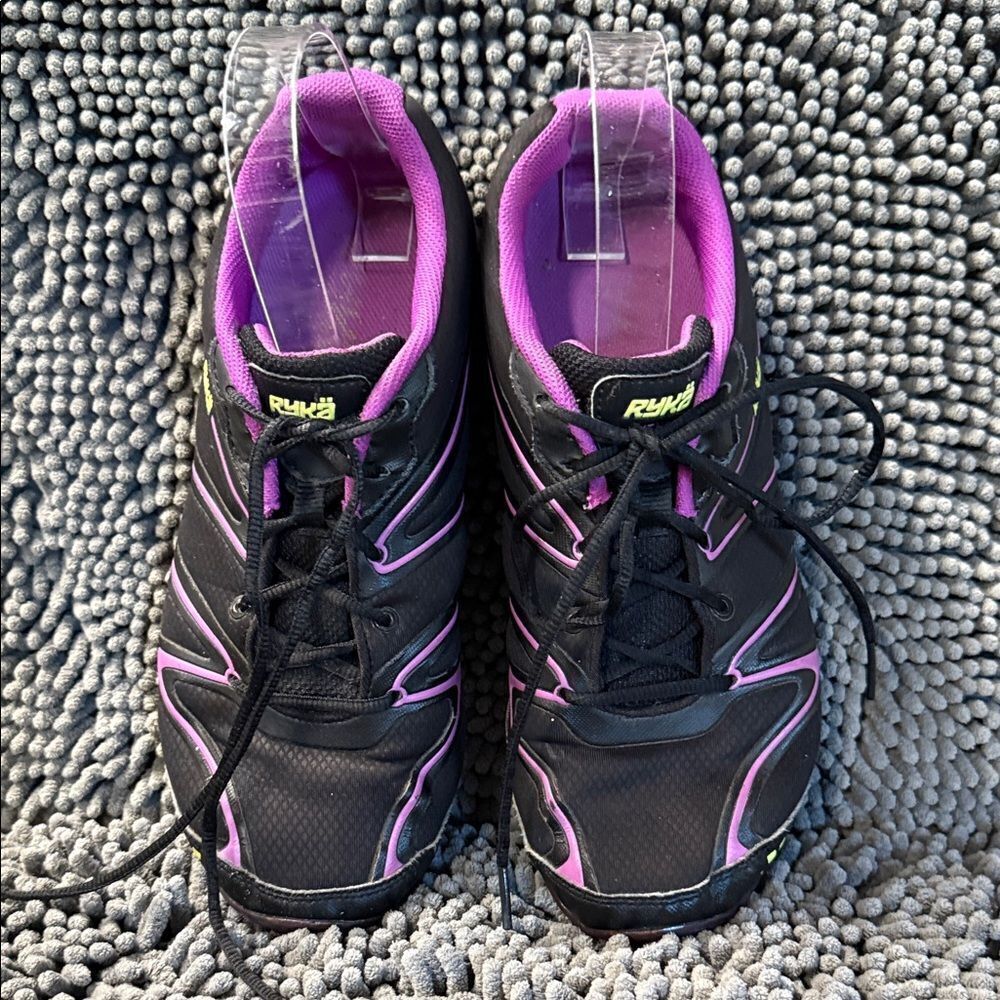 Ryka Women's Black and Purple Athletic Shoes